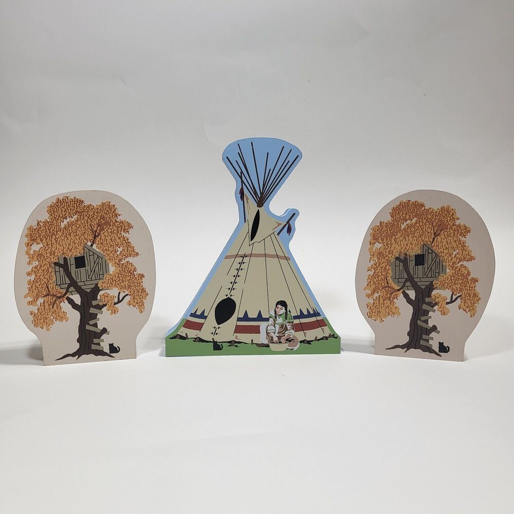 Cat's Meow Sacagawea’s Birthplace 2004 CC04 Shoshone Indian Tribe Treehouse #263